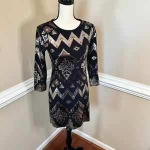EXPRESS SEQUIN DRESS SIZE S